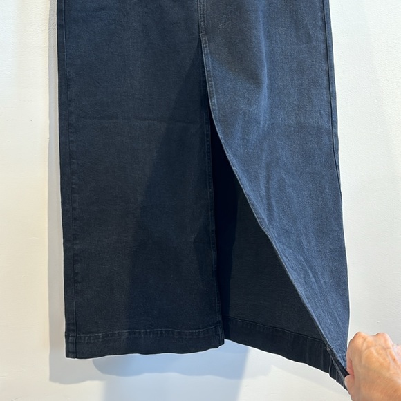 J.Crew | Denim Maxi Skirt in washed black | NWT  |  Size 30 - Picture 6 of 12
